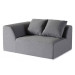  Fonteyn | Loungebank 2-zits Rechts Buddha | Grey Flanelle 701260-01